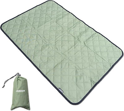 他サイト： ジーメンス レジャーシート 厚手 子供用 収納袋付き 1人用 60x90cm(グリーン, 60x90cm)の商品画像