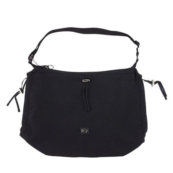 女性シャーリングクロスバッグ M QQ122WBG12 BLK_P423254757