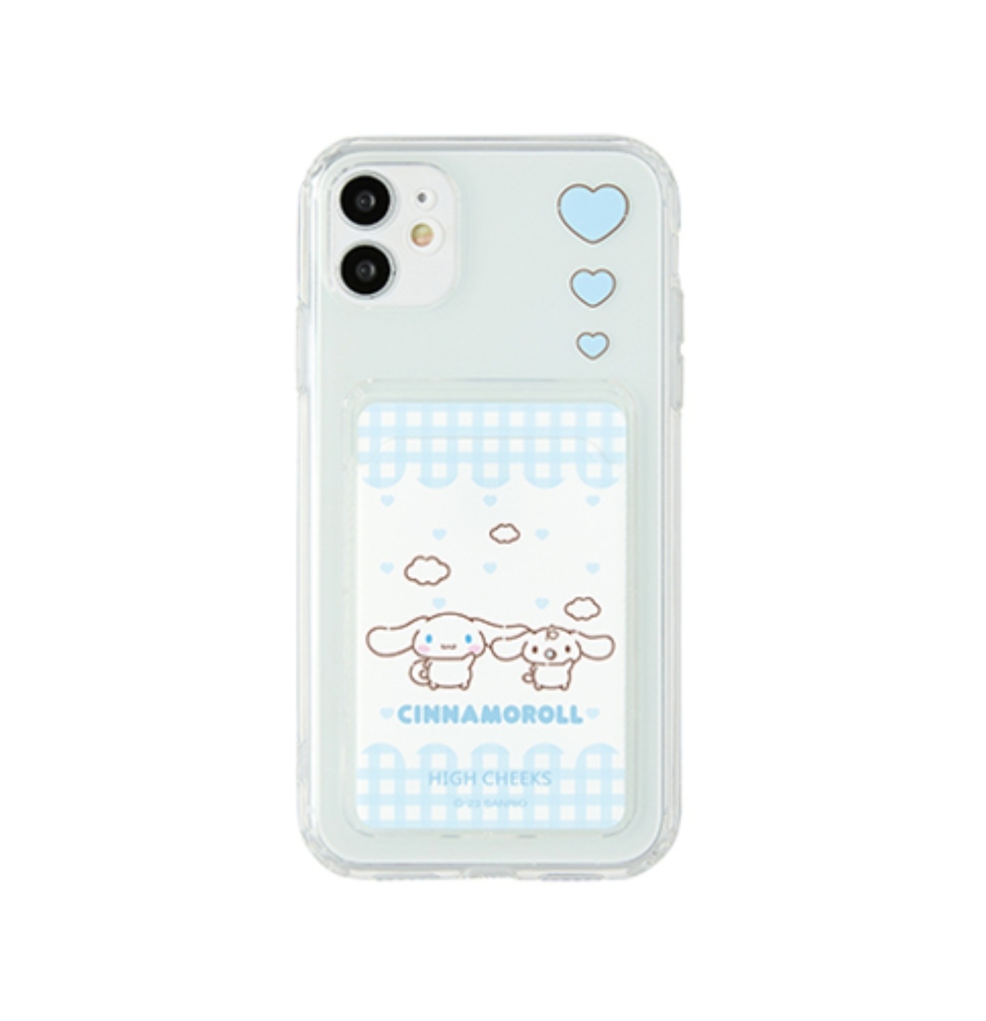 HIGH CHEEKS Cinnamoroll Jelly Card iPhone ケース