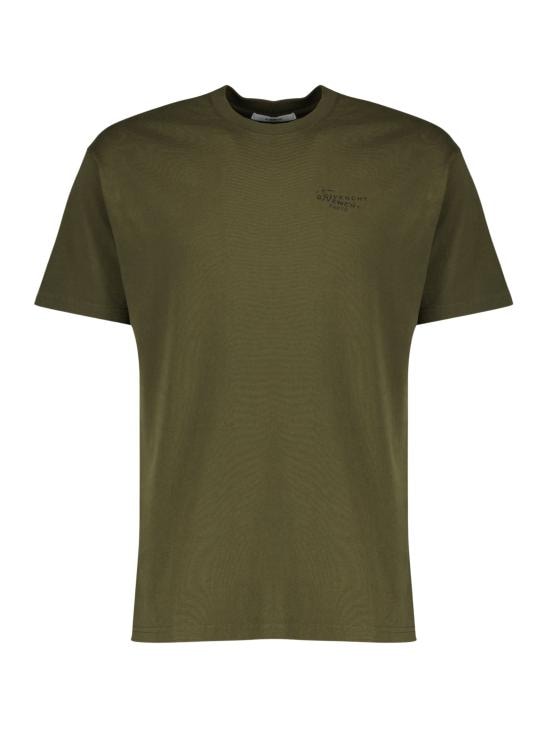 GIVENCHY Men T-Shirts BM71NK3YSA 305 Kaki