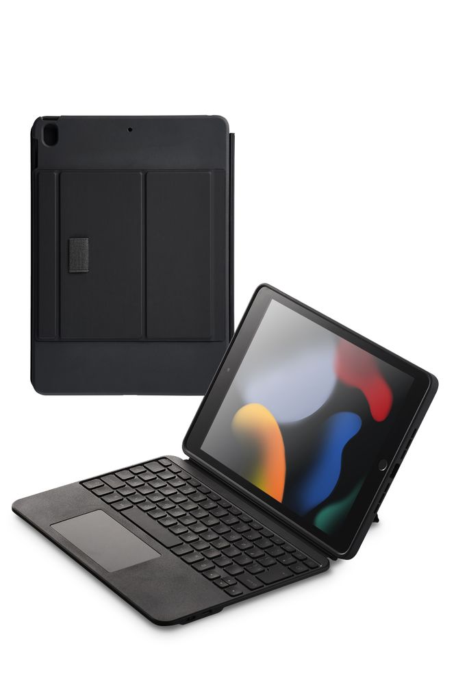 エレコム TK-CA13BPBK Touch Book for iPad 10.2インチ(第9/8/7世代)用 ケース一体型キーボード（ブラック） TKCA13BPBK