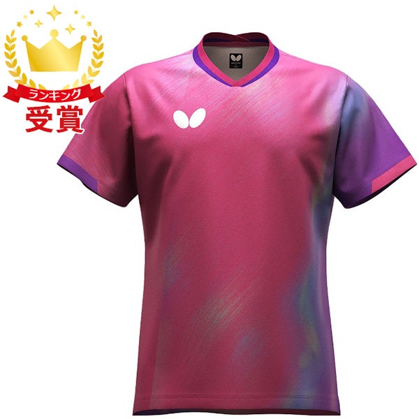 Butterfly バタフライ インフィリア シャツ 卓球 ゲームシャツ 47220-016 半袖