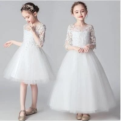 【20点セット】【急速出荷】子供ドレス フォーマ ピアノ発表会 ドレス 子ども 結婚式 女の子 ロングワンピース 花嫁 ジュニア 入学式 撮影用 七五三 演奏会 フォーマ