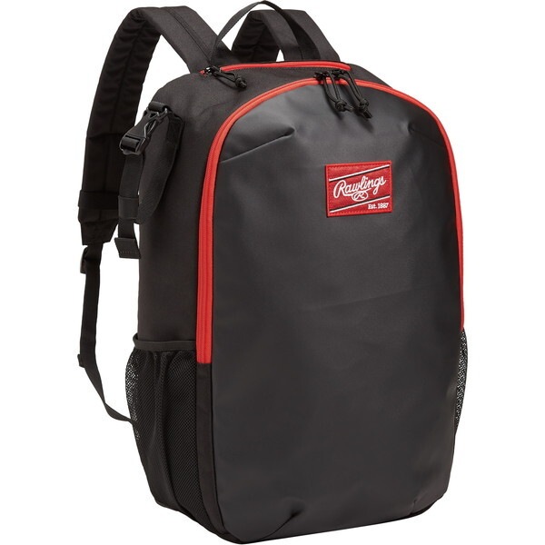 ローリングス 野球 バッグ PVCコンビネーションバッグパック35L EBP14F02-B/RD ブラック/レッド 6,603円
