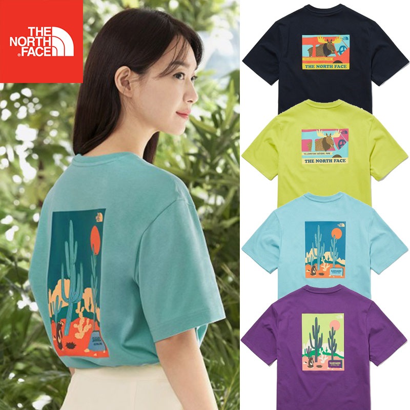 ザノースフェイスNT7UM05 NATURE HIKE S/S R/TEE