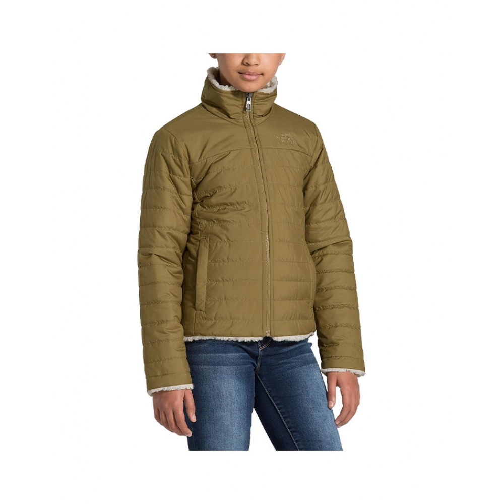 North Face 女の子用両面ジップアップジャケット