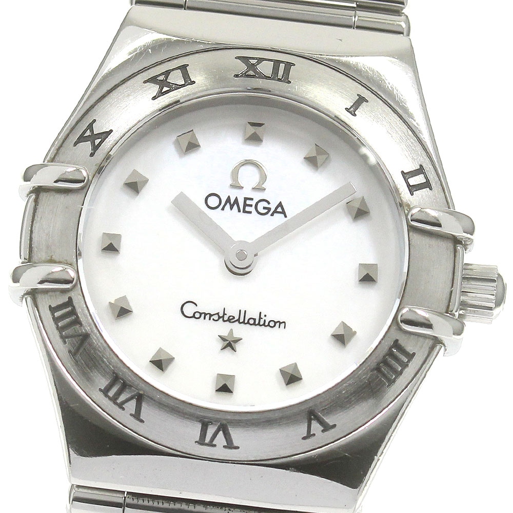 オメガ OMEGA 1561.71 コンステレーション ミニ マイチョイス クォーツ レディース _867058【中古】