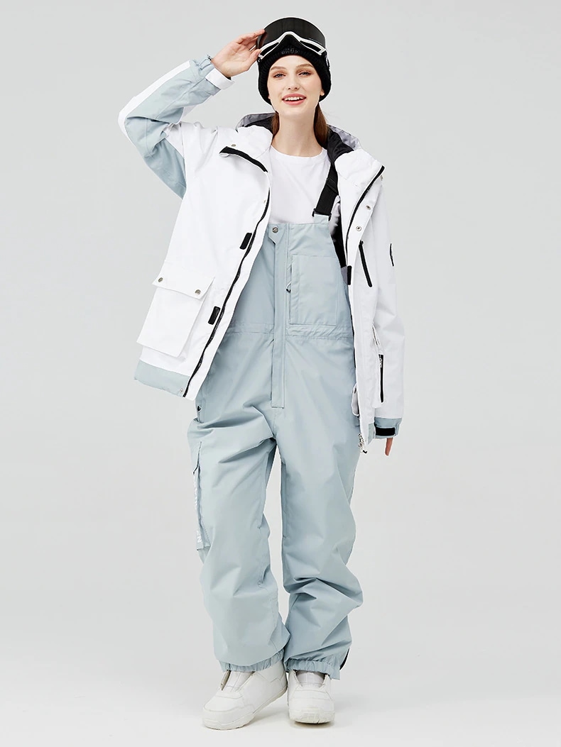 スノーボードウェア つなぎ 上下セット メンズ レディース 男女兼用 2023 2024新作 パンツ ジャケット スノボウェア スノーウェア スキーウェア スノボーウェア 韓国風 防風 防水 防寒 A 13,469円