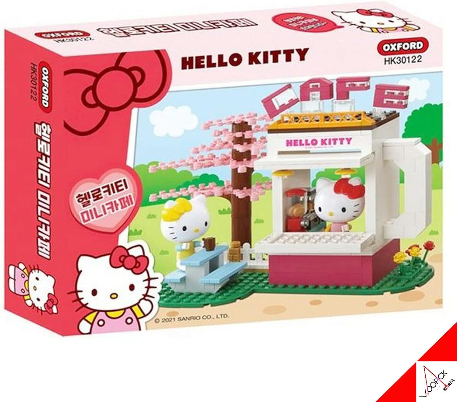 ハローキティ ミニ カフェ ブロック Hello Kitty Mini Cafe HK30122