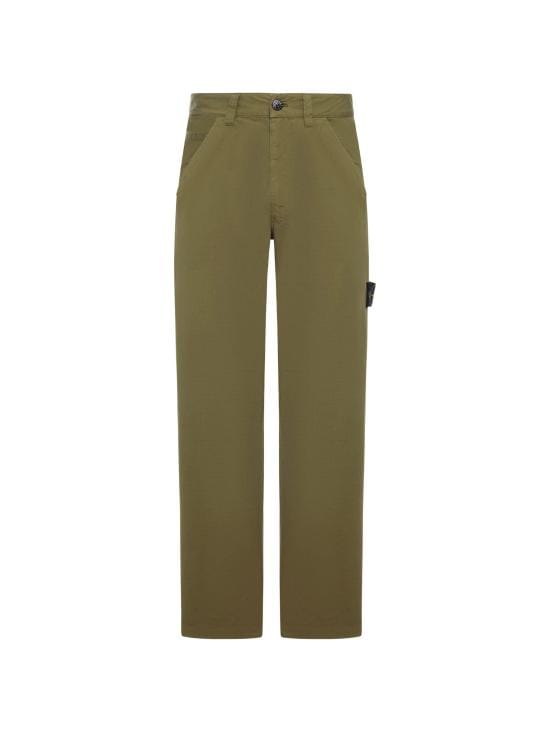 STONE ISLAND Men Pants L1S153100008S0298 V005G Green