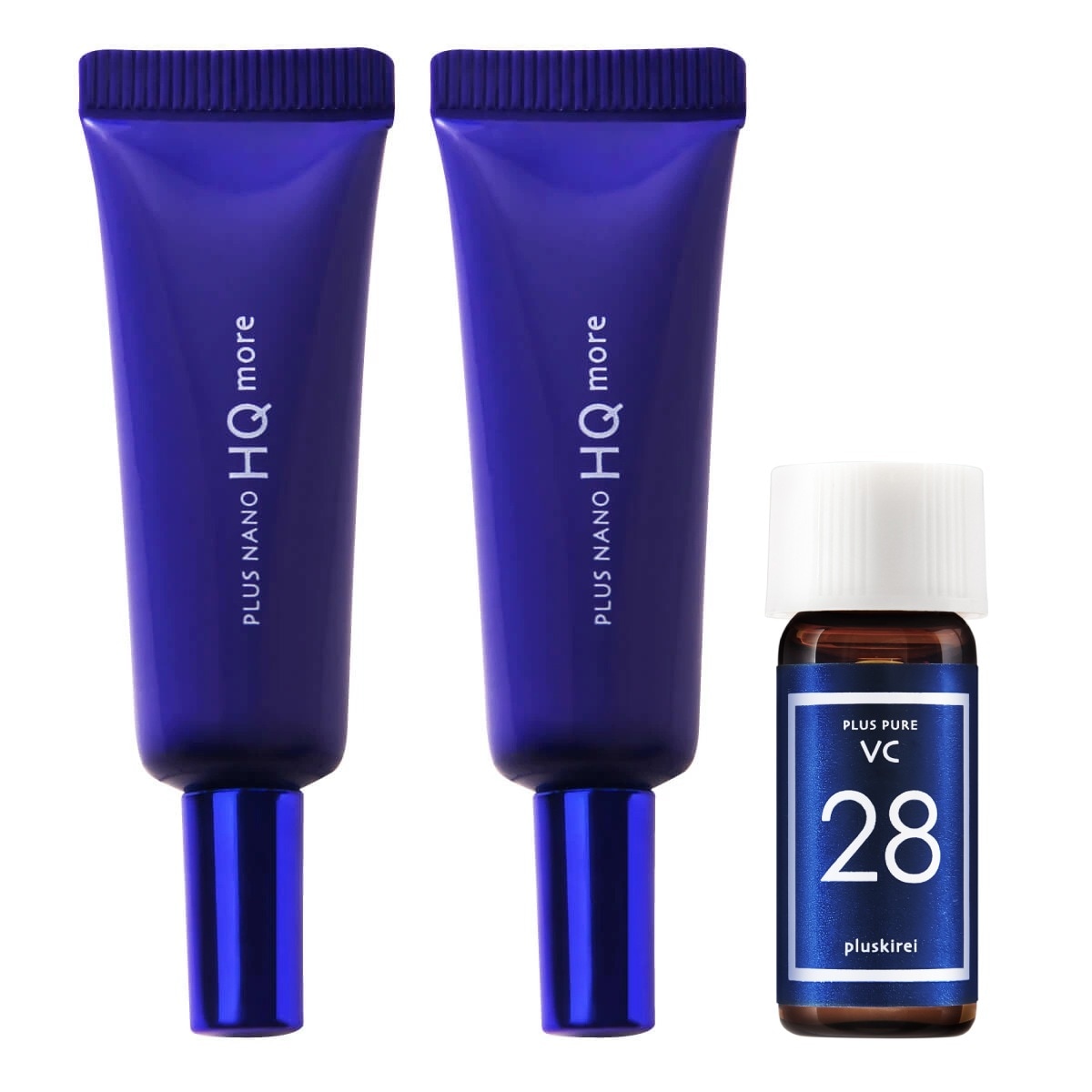 純 ハイドロキノン 4% ヒト幹細胞培養液 配合 クリーム プラスナノHQモア 5g 2本＋プラスピュアVC28ミニ