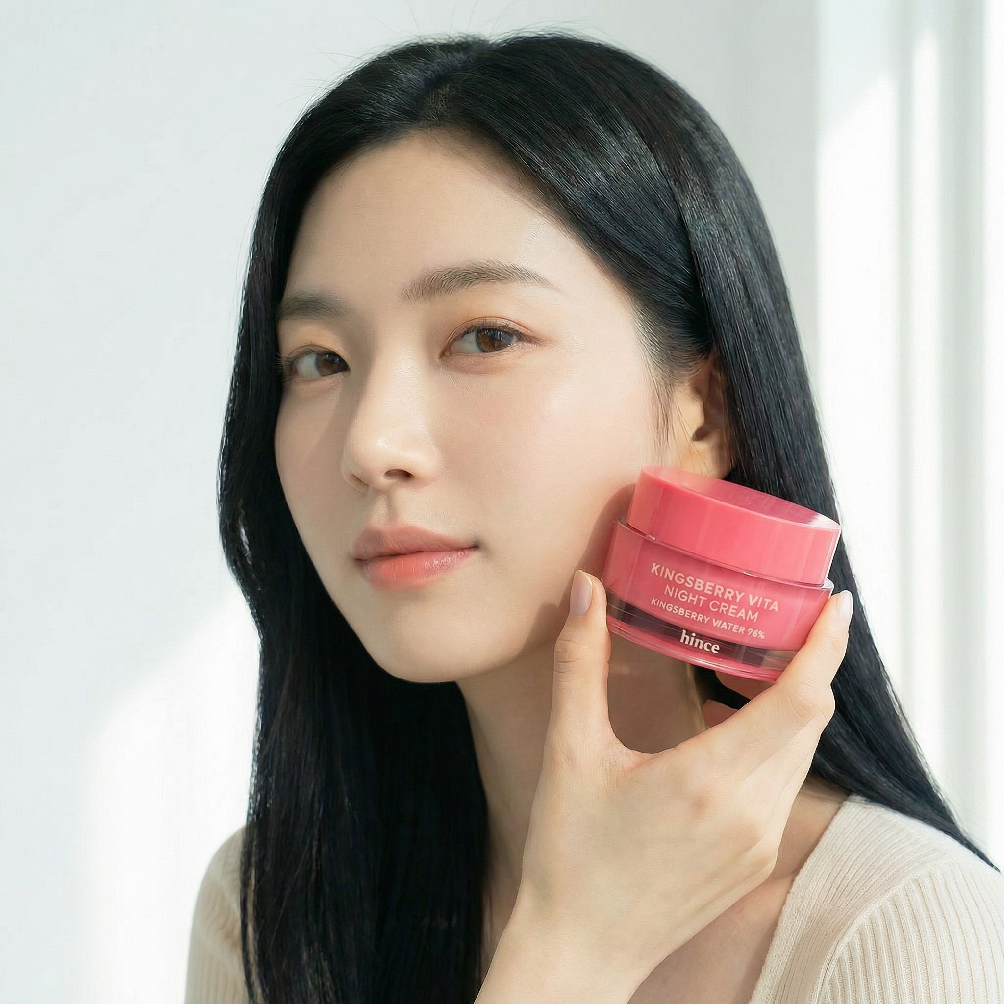 Hince 公式 ヒンス キングスベリービタナイトクリーム 50ml ヒンス キングスベリー·ビタナイトクリーム