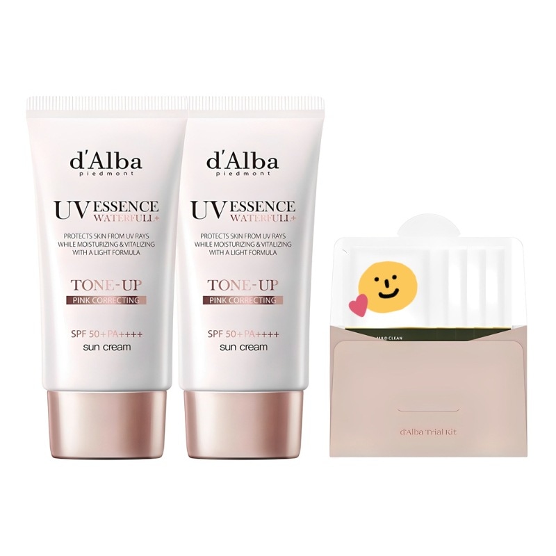 ビーガン ウォータープール ピンク トーンアップ 日焼け止め 50ml+50ml(2個)