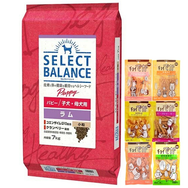 セレクトバランス パピー ラム 小粒 子犬母犬用 7kg【プレゼント おやつチョイあげ付】