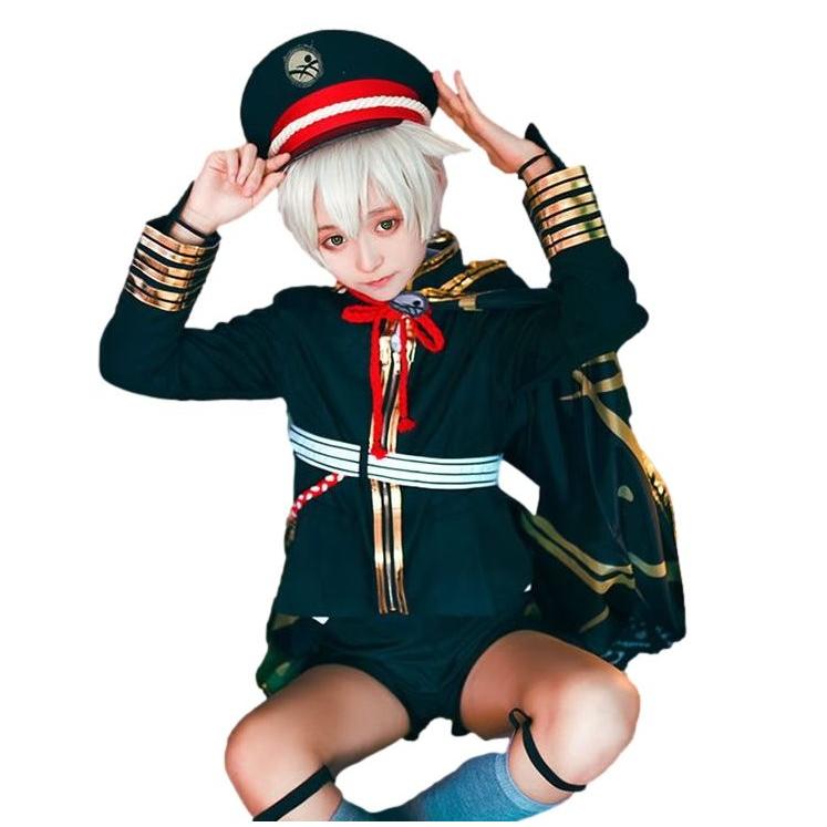 【人気SALE】SXL サイズ 7点セット 帽子付き コスプレ衣装 コスチューム ほたるまる 蛍丸 風 刀剣乱舞