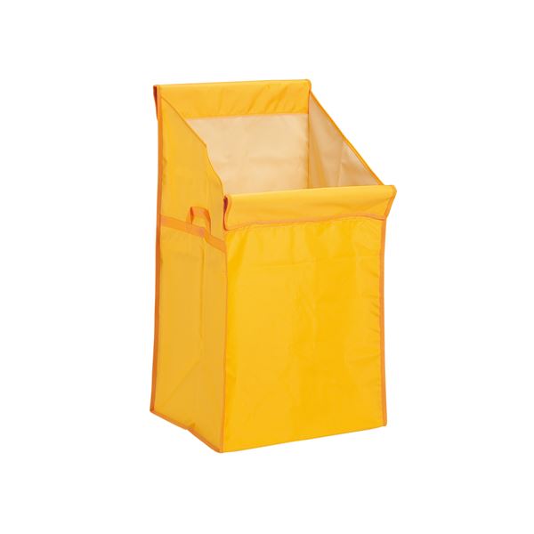 (まとめ) 本体別売 システムカートA 運搬カート用品 替袋E 黄 ナイロン製×2セット 運搬用 キャリーカート 集積カート