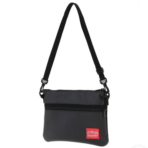 マンハッタンポーテージ Manhattan Portage Matte Vinyl Harlem Bag ショルダーバッグ MP1084MVL-BLK