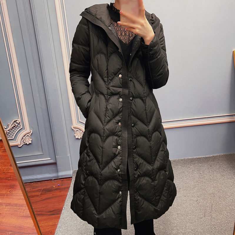 ダウンジャケット 登山 ダウンジャケット 軽量ダウンジャケット 軽量 ライトダウンコート 薄型 防風 無地 細身 合わせやすい 綿入れコート 防風 おしゃれ 春秋冬 韓国通勤 ブラック S ポリエステ