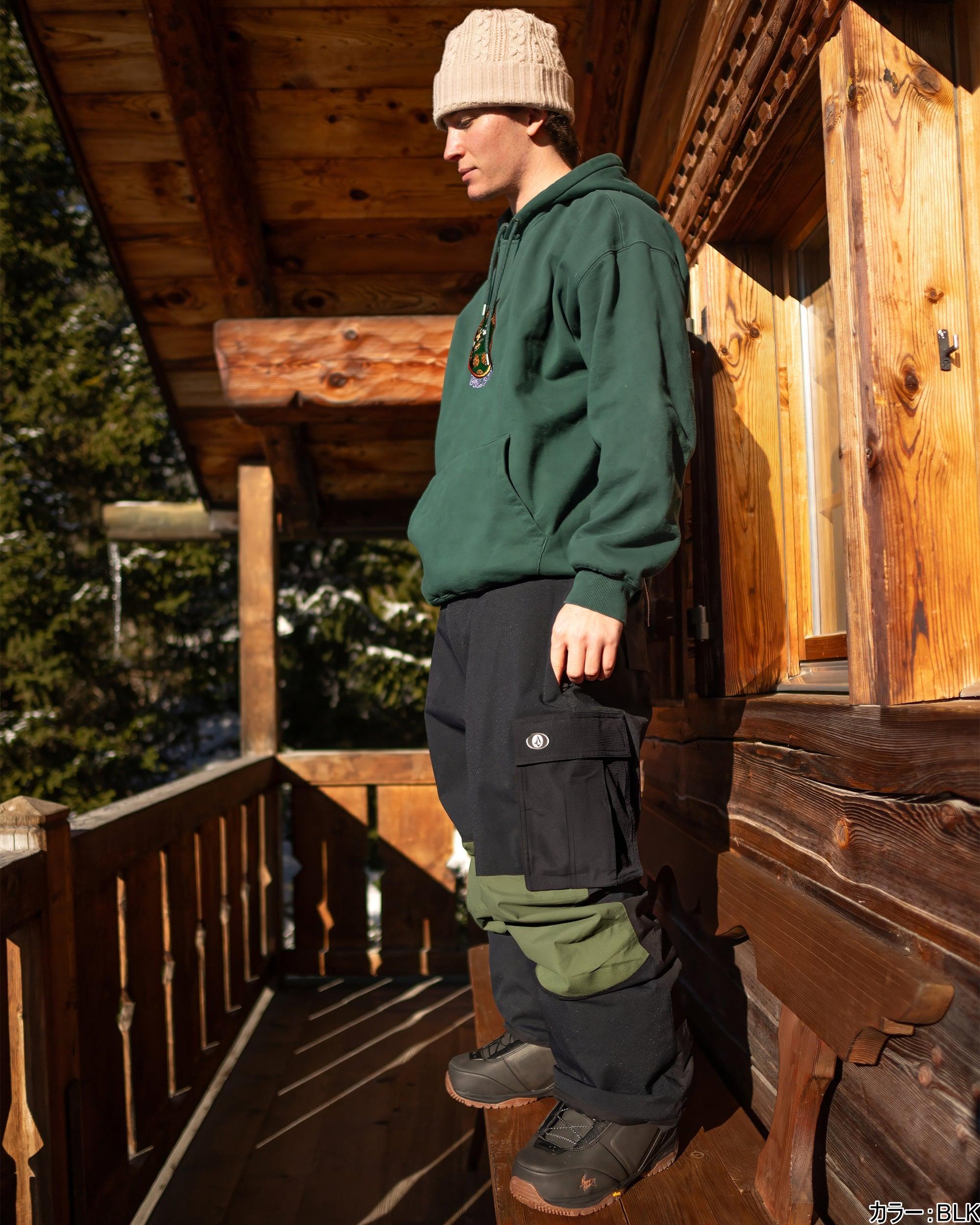 【OUTLET】Mens Nwrk Baggy Pants - Black