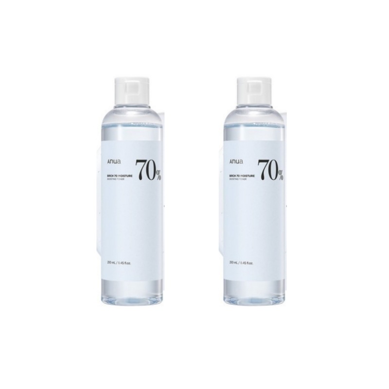 白樺 70 しっとりうる艶肌 水分ブースティングトナー 250ml 2個 4,595円
