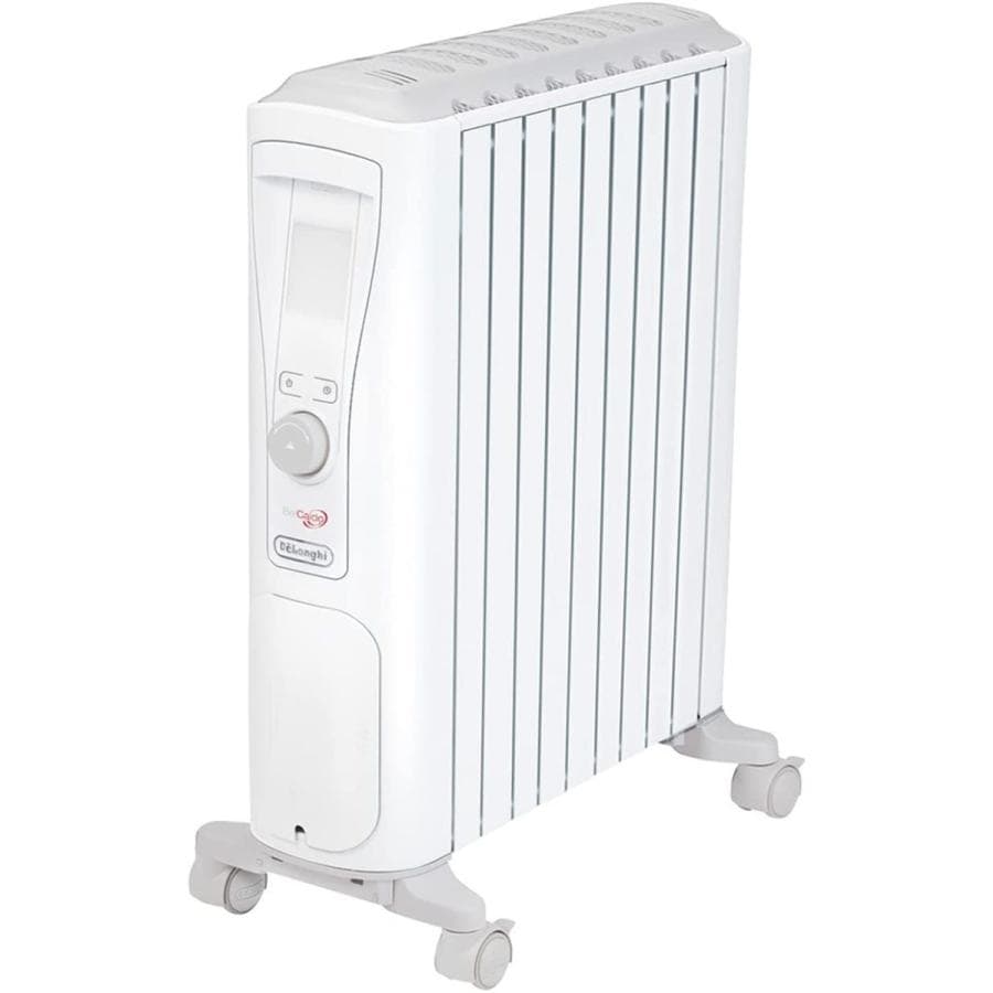 展示未使用　アウトレット　RHJ75V0915-GY　デロンギ　( DeLonghi )　ベルカルド　オイルヒーター　ピュアホワイト + シルクグレー　10~13畳用　正規品