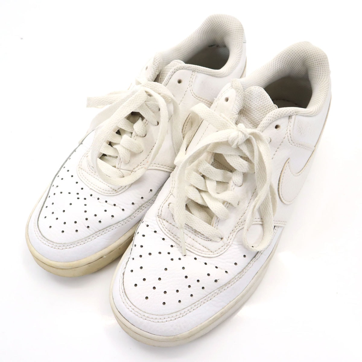 コートビジョン Low スニーカー US 7 ホワイト系 CD5463-100 メンズ 古着