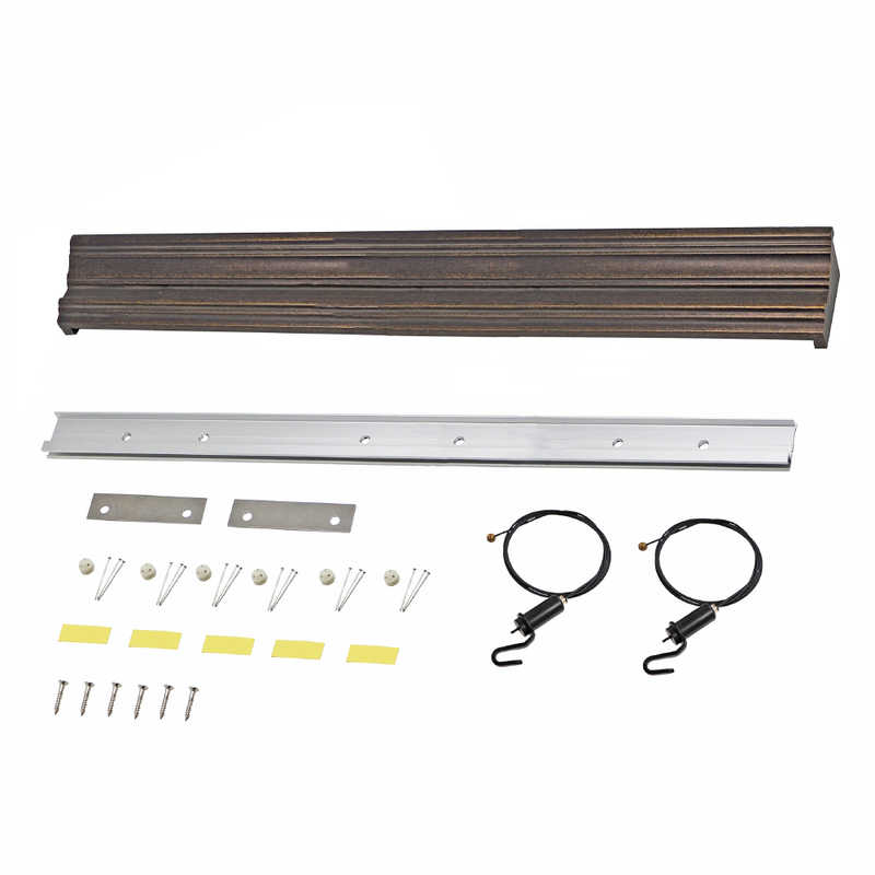 福井金属工芸　RAA100-B RAILSUN ANTIQUE ブラック 100cm ボールワイヤー付　RAA100B