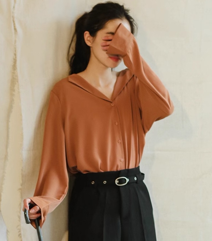 トップス デート モテアイテム シャツ ブラウス 長袖 シフォン 大人可愛い きれいめ 上品 リボン おしゃれ かっこいい 大人可愛い ラブリー キュート ガーリー クール モード系 セクシー