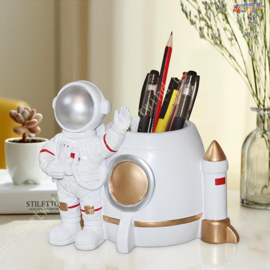 置物クラフト 文具収納 机上用品 オブジェ オシャレな置き物 卓上デコレーション オーナメント 動物のインテリア ペンたて 鉛筆立て ペンホルダー