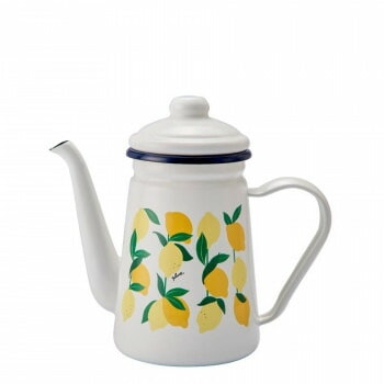 豊琺瑯 「Plune.」ホーローカフェポット レモン　PCP-703