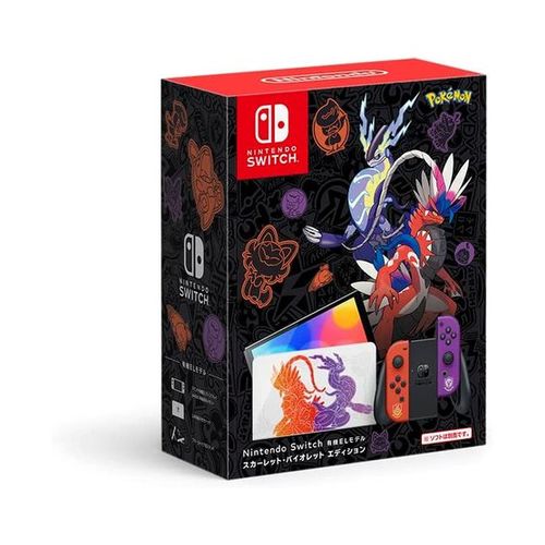 【新品 箱不良シュリンク破れ品】Nintendo Switch 有機ELモデル スカーレットバイオレットエディション 31,538円