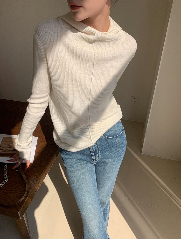 レディース ファッション フード付き セーター 女性 秋 冬 ユニーク デザイン シック ボトムス セーター ホワイト ブルー ＳＭＬXL トップス 袖あり かわいい 大人可愛い きれいめ シンプル 7,931円