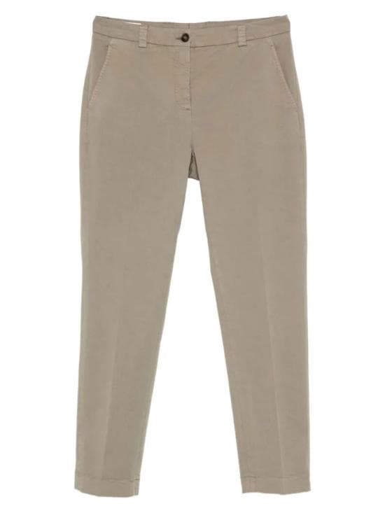 INCOTEX Women Straight Pants 174959 D6314 707 SAGE