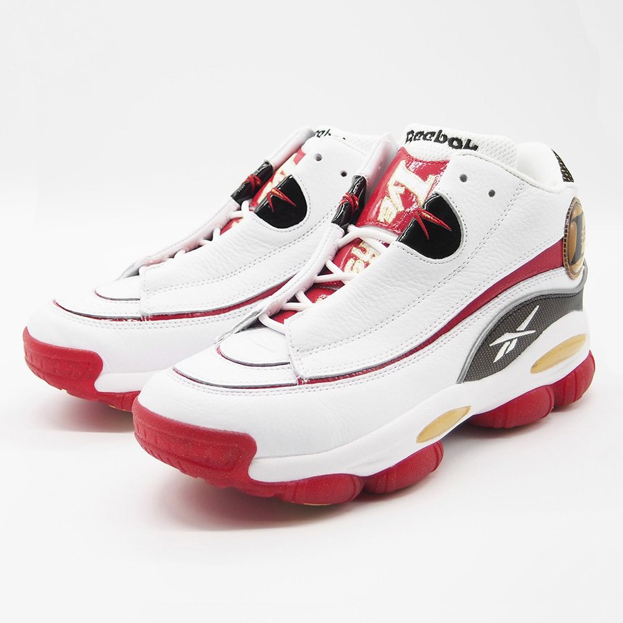 THE ANSWER DMX FTWR WHITE/FLASH RED/CORE BLACK メンズ スニーカー オリジナルカラー 復刻 バスケットシューズ