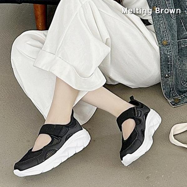 女性夏用スニーカー メリージェーンシューズ RM82