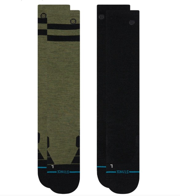 新品未使用 25-26 STANCE SOX JOVEN UL WOOL SNOW 2 PACK OLIVE L 土日祝発送OK 125 スタンス