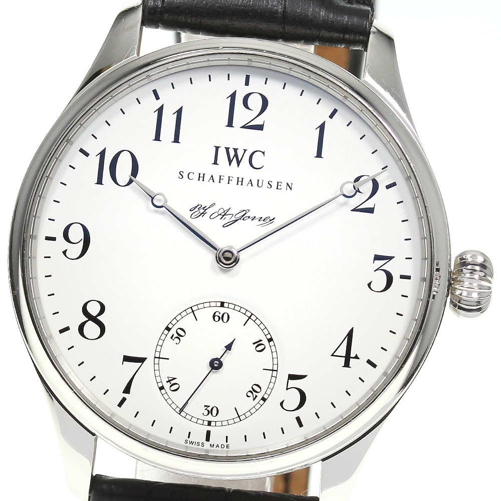 IWC IWC SCHAFFHAUSEN IW544202 ポルトギーゼ F・A・ジョーンズ PT950 限定500本 自動巻き メンズ _745345【中古】