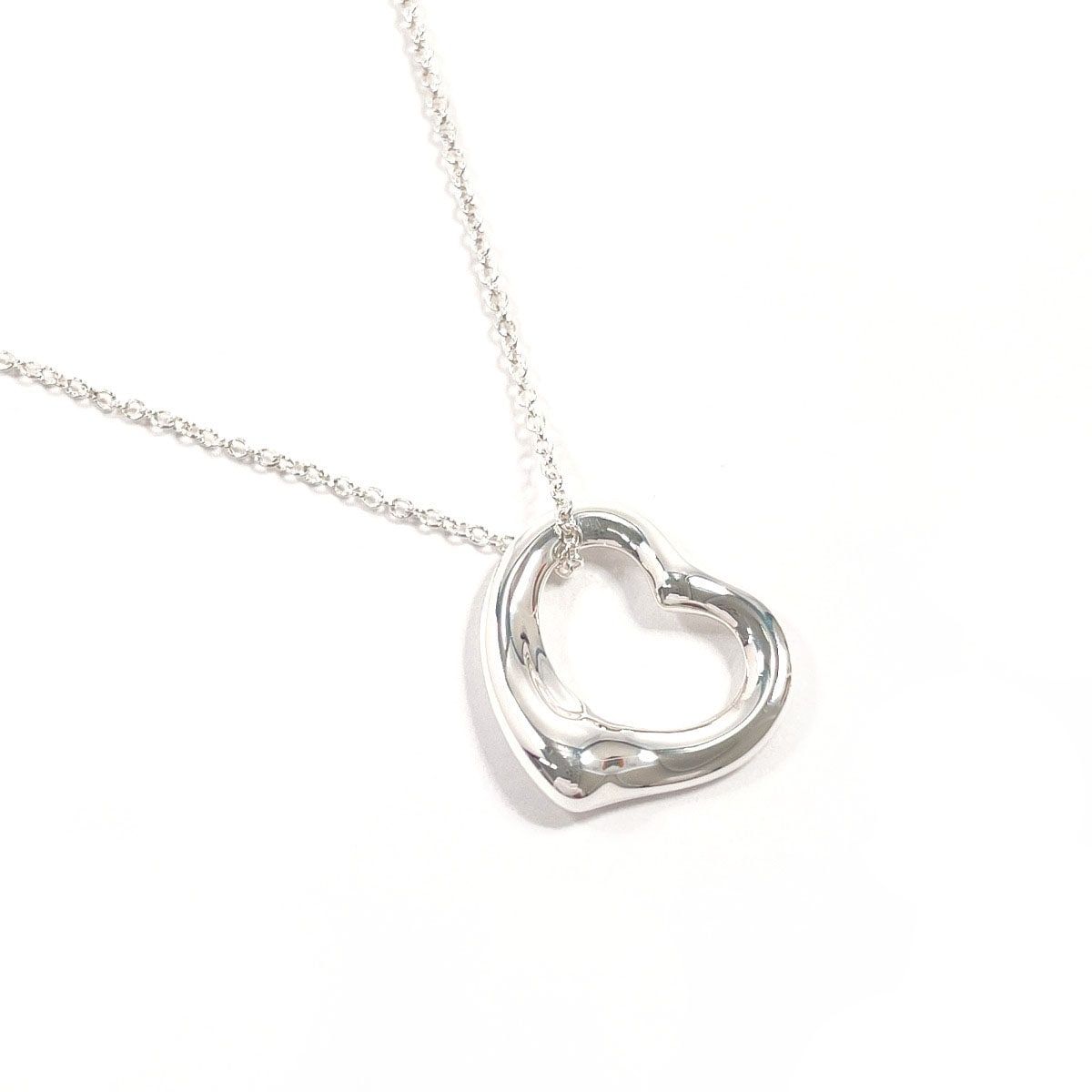 エルサペレッティ オープンハート ネックレス シルバー シルバー925 レディース
