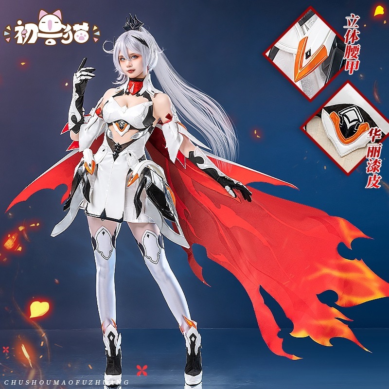 初獣猫コスメム薪炎コスプレ服コスプレ二次元衣装女