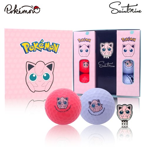 ポケットモンスター プリン 3ピース ゴルフボール 6球+ボールマーカー
