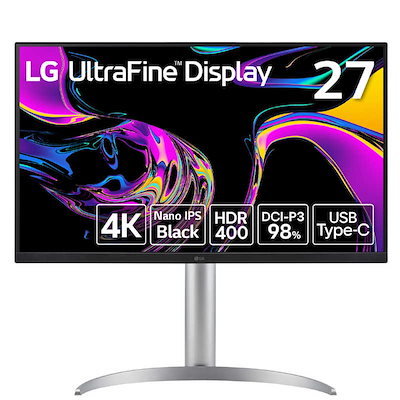 LG　USB-C接続 PCモニター［27型 /4K(3840×2160) /ワイド］ ブラック　27UQ850V-W 45,065円