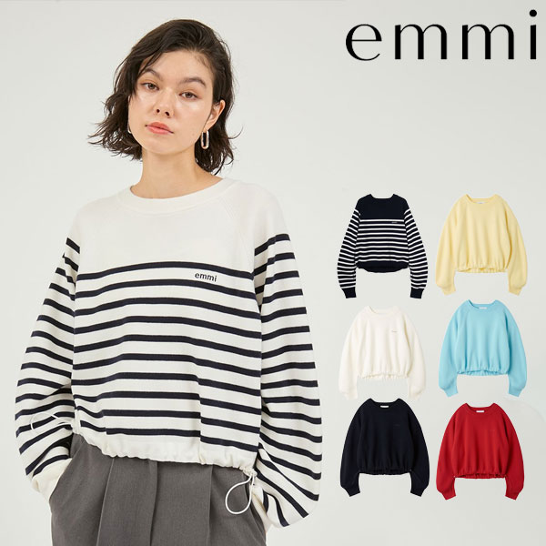 【7days】ドロストニットトップス