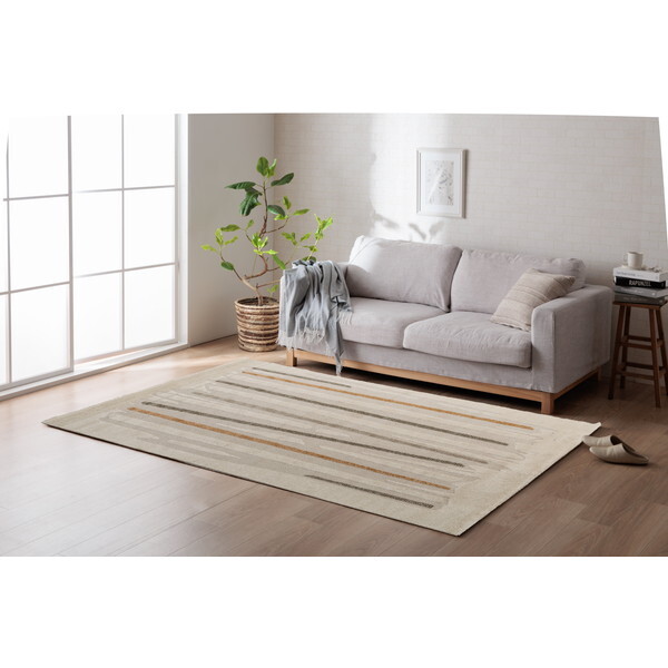 1321650010601 リゼロ 200×250 アイボリー ウィルトンラグ メーカー直送