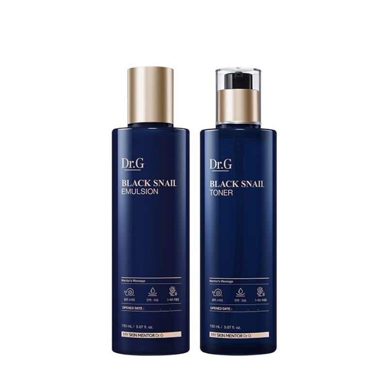[2点 ギフトセット] ブラックスネイル プレステージ トナー150mL+エマルジョン150mL