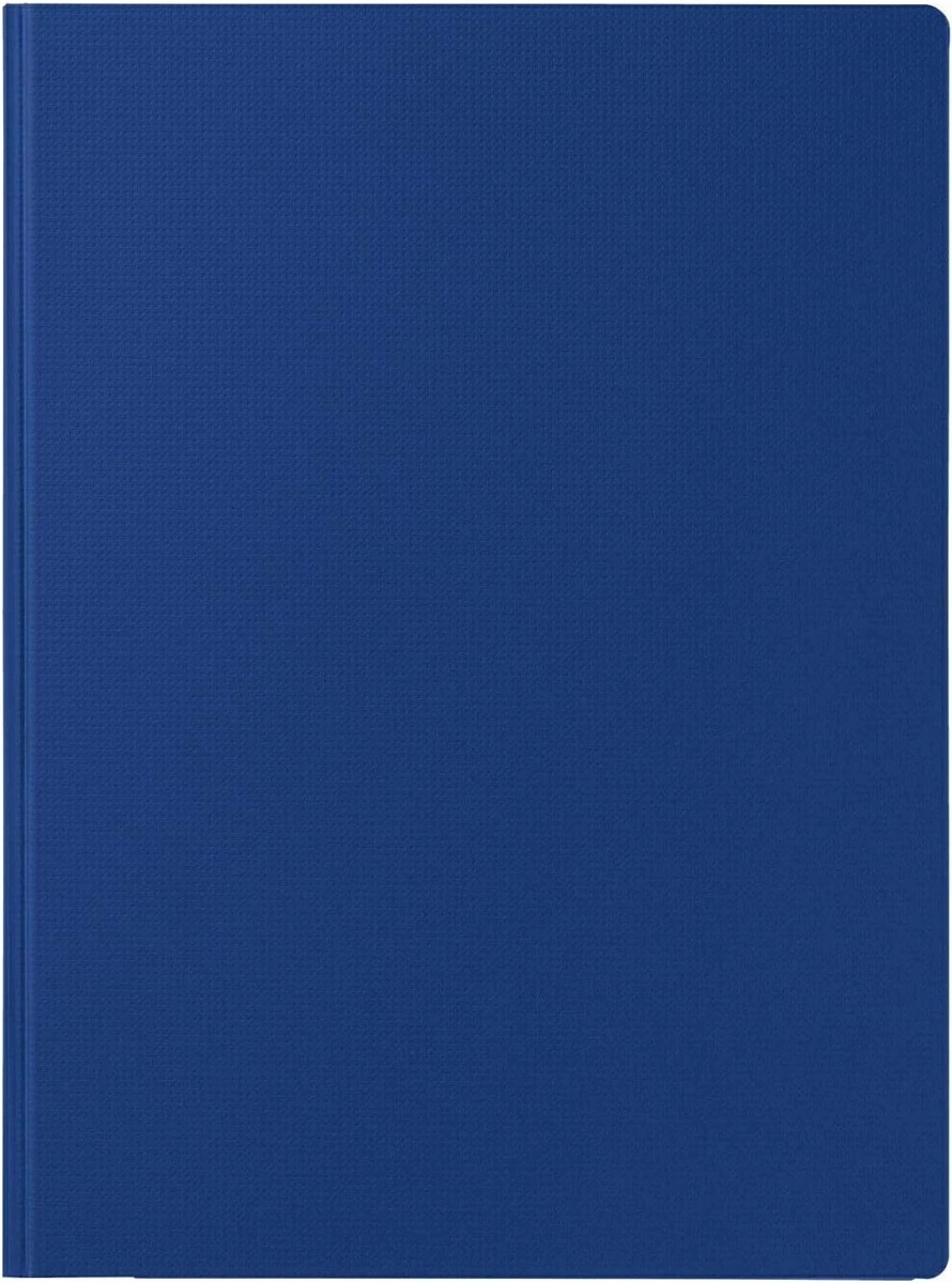 【未使用品】ライオン事務器 フラップ式ホルダー ビジカル A4 E型 ブルー FH-300B-B×20冊入り