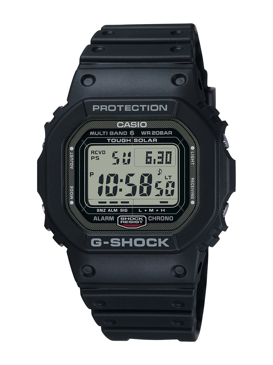カシオ 【国内正規品】G-SHOCK（ジーショック） ソーラー電波　メンズタイプ GW-5000U-1JF
