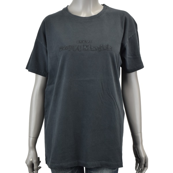 Maison Margiela メゾンマルジェラ WASHDE EMBROIDERDE LOGO T-SHIRT/刺繍ロゴ Tシャツ/S51GC0533 S20079 960