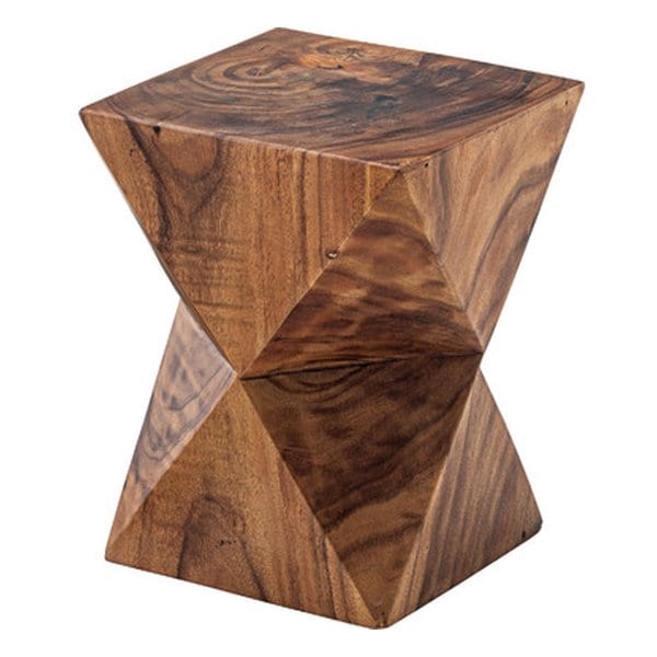 ジェラルド ウッドスツール ブラウン 約幅33×奥行き33×高さ42cm JW-104