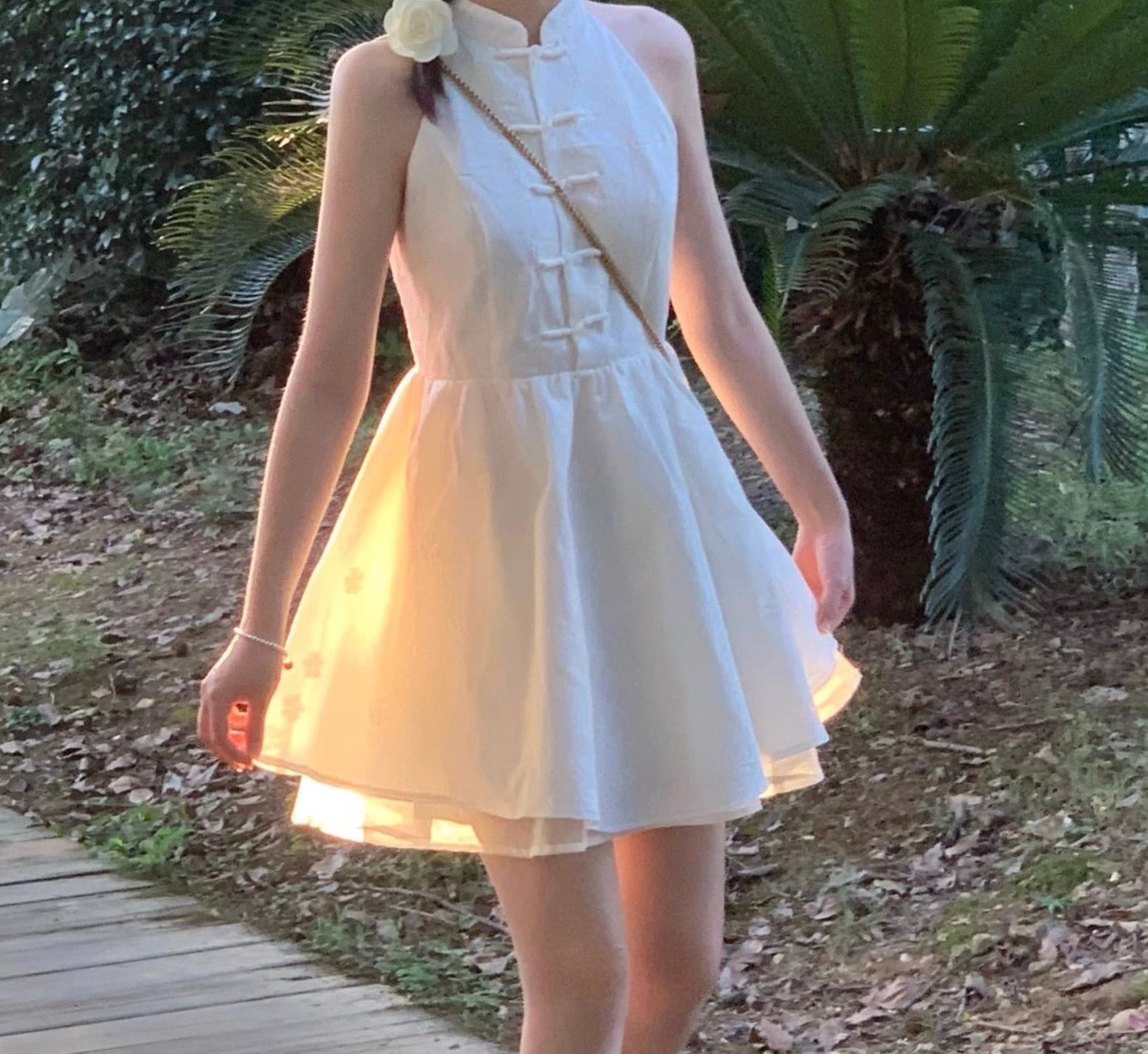 レディース ワンピース デート フレアワンピース ワンピドレス ショート ショート丈 袖なし ノースリーブ 襟なし スタンドカラー フレア Aライン 切り替えデザイン かわいい 大人可愛い きれいめその他 ワンピース・ドレス