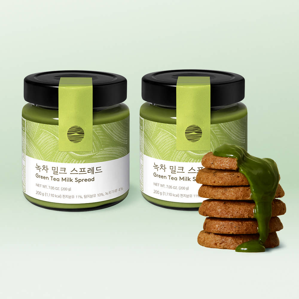 オソロック緑茶ミルクスプレッド200g 2本束